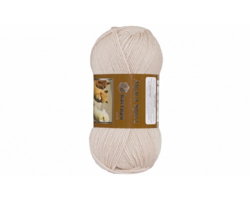 Пряжа Kartopu Alpaca Sport 855 (Слоновая Кость)