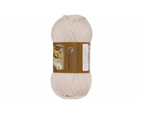 Пряжа Kartopu Alpaca Sport 885 (Ваниль)