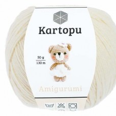 Kartopu Amigurumi K025 (Молочный)