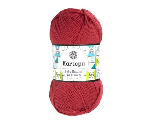 Kartopu Baby Natural - K125 (Красный)