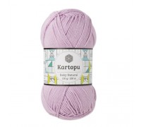 Kartopu Baby Natural - K705 (розово-сиреневый) - Kartopu Baby Natural (51% акрил, 49% хлопок 100 гр/160 м) - KARTOPU - ПРЯЖА ПО ПРОЗВОДИТЕЛЯМ - Два сундука