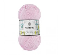 Kartopu Baby Natural - K782 (св.розовый) - Kartopu Baby Natural (51% акрил, 49% хлопок 100 гр/160 м) - KARTOPU - ПРЯЖА ПО ПРОЗВОДИТЕЛЯМ - Два сундука