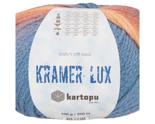 Пряжа Kartopu Kramer Lux 008