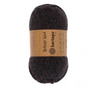 Melange Wool (Меланж Вул) цвет К-1010 (тёмно-серый меланж) - KARTOPU Mealange Wool (80%-полиамид 20%-шерсть) - KARTOPU - ПРЯЖА - Два сундука