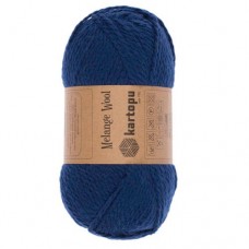 Melange Wool (Меланж Вул) цвет К-5016 (синий джинс)) - KARTOPU Mealange Wool (80%-полиамид 20%-шерсть) - KARTOPU - ПРЯЖА - Два сундука