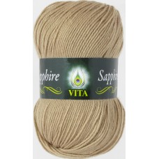 Пряжа VITA "SAPPHIRE" - (1522 - Светлое кофе с молоком) - Купить мотками пряжу в интернет магазине по низким ценам ДВА Сундука 2synduka.ru самовывоз доставка наложенным платежом почтой