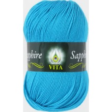 Пряжа VITA "SAPPHIRE" - (1523 - Голубая бирюза) - Купить мотками пряжу в интернет магазине по низким ценам ДВА Сундука 2synduka.ru самовывоз доставка наложенным платежом почтой