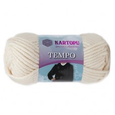 Tempo K025 - молочный крем - KARTOPU Tempo  - KARTOPU - Шерсть - Хлопок - KARTOPU - ПРЯЖА - Два сундука