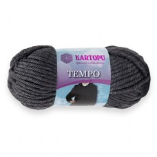 Tempo K1003 - т.серый меланж - KARTOPU Tempo  - KARTOPU - Шерсть - Хлопок - KARTOPU - ПРЯЖА - Два сундука