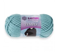 Tempo K435 - лазурный - KARTOPU Tempo  - KARTOPU - Шерсть - Хлопок - KARTOPU - ПРЯЖА - Два сундука