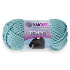 Tempo K435 - лазурный - KARTOPU Tempo  - KARTOPU - Шерсть - Хлопок - KARTOPU - ПРЯЖА - Два сундука