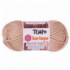 Tempo K838 - сливочный шоколад - Tempo (25% шерсть 75% акрил) - KARTOPU - Шерсть - Хлопок - KARTOPU - ПРЯЖА - Два сундука