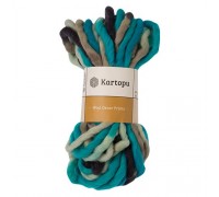KARTOPU Wool Decor Prints, Купить пряжу KARTOPU Wool Decor Prints (картопу Вул Декор Принтс)  на официальном сайте интернет - магазина “ДВА Сундука” в Москве.