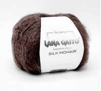 Lana Gatto Silk Mohair 6030 купить пряжу Лана Гатто Силк Мохер мотками в интернет-магазине ДВА Сундука 2sunduka.ru