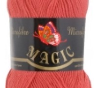 Пряжа Magic Microfibre 3433 ( коралл) - Magic microfibre - MAGIC - ПРЯЖА ПО ПРОЗВОДИТЕЛЯМ - Два сундука