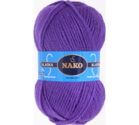 Пряжа Nako Alaska - купить пряжу Нако Аляска мотками в интернет-магазине недорого, Купить пряжу Nako Alaska (Нако Аляска)  дешево на официальном сайте интернет - магазина ДВА Сундука в Москве, в СПб, по России