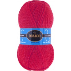 Пряжа Nako Alaska 7119 (Красный)