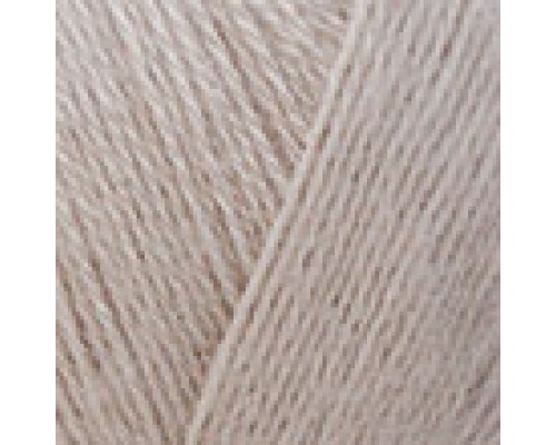 Пряжа Nako Angora Luks 3079 (Серовато-Розовый Цвет)