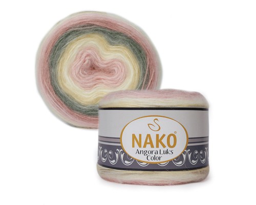 Пряжа Nako Angora Luks Color 81904