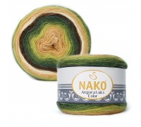 Пряжа Nako Angora Luks Color, Купить пряжу NAKO Angora Luks Color (нако ангора Люкс Колор)  на официальном сайте интернет - магазина “ДВА Сундука” в Москве.
