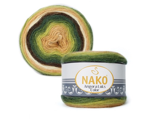 Пряжа Nako Angora Luks Color 81905