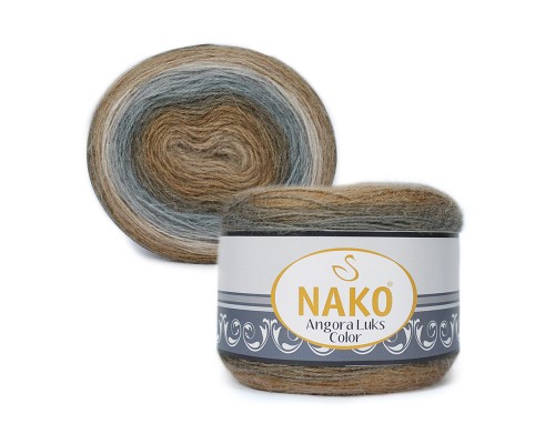 Пряжа Nako Angora Luks Color 81907