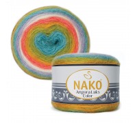 Пряжа Nako Angora Luks Color, Купить пряжу NAKO Angora Luks Color (нако ангора Люкс Колор)  на официальном сайте интернет - магазина “ДВА Сундука” в Москве.