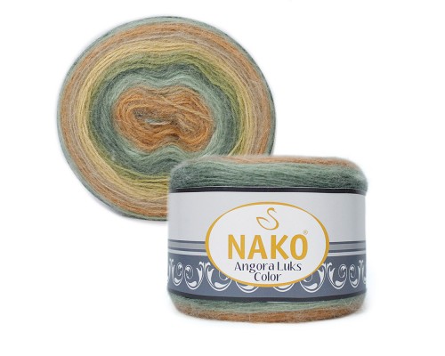 Пряжа Nako Angora Luks Color 81912