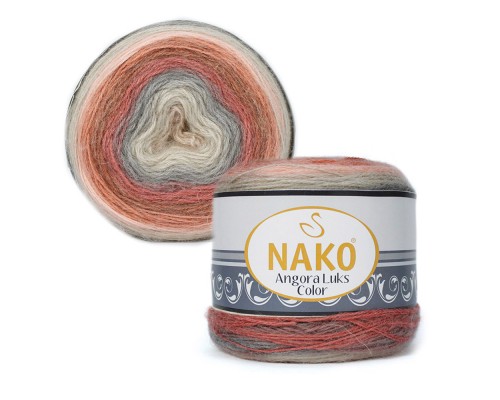 Пряжа Nako Angora Luks Color 81913
