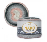 Пряжа Nako Angora Luks Color, Купить пряжу NAKO Angora Luks Color (нако ангора Люкс Колор)  на официальном сайте интернет - магазина “ДВА Сундука” в Москве.
