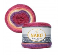 Пряжа Nako Angora Luks Color, Купить пряжу NAKO Angora Luks Color (нако ангора Люкс Колор)  на официальном сайте интернет - магазина “ДВА Сундука” в Москве.