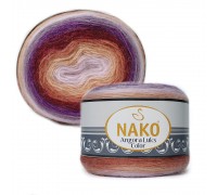 Пряжа Nako Angora Luks Color, Купить пряжу NAKO Angora Luks Color (нако ангора Люкс Колор)  на официальном сайте интернет - магазина “ДВА Сундука” в Москве.