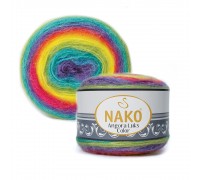 Пряжа Nako Angora Luks Color, Купить пряжу NAKO Angora Luks Color (нако ангора Люкс Колор)  на официальном сайте интернет - магазина “ДВА Сундука” в Москве.