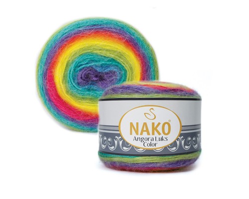 Пряжа Nako Angora Luks Color 81920