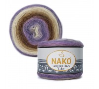 Пряжа Nako Angora Luks Color, Купить пряжу NAKO Angora Luks Color (нако ангора Люкс Колор)  на официальном сайте интернет - магазина “ДВА Сундука” в Москве.