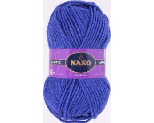 Пряжа Nako Arctic 6063 (Ярко-Синий)