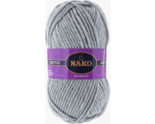 Пряжа Nako Arctic 6065 (Светло-Серый Меланж)