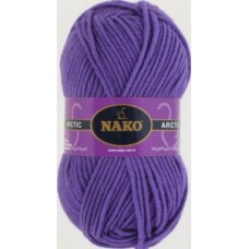 Nako Arctic -  Яркая фиалка - 6074 - Arctic (20% шерсть, 80% акрил, 100гр/100м) - Nako - ПРЯЖА - Два сундука