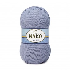 Пряжа Nako Denim 6540 (Темно-Сиреневый)