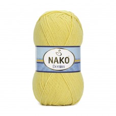 Пряжа Nako Denim 10598 (Желтый)