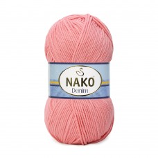 Пряжа Nako Denim 11452 (Cветло-Kоралловый)