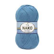 Пряжа Nako Denim 11576 (Голубой Джинс)