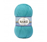 Пряжа Nako DENIM 11579 (нефрит) - Два сундука