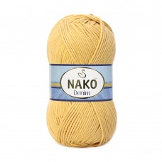 Пряжа Nako Denim 11586 (Жёлтый)