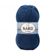 Пряжа Nako Denim 11589 (Т.Синий Джинс)