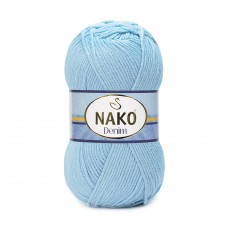 Пряжа Nako Denim 6952 (Бледно-Голубой)