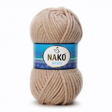 Jersey Nako 1954 (бежевый канвас) - Jersey Nako (15% Шерсть, 85% Акрил, 100гр/74м) - Nako - ПРЯЖА - Два сундука