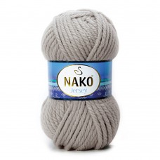 Jersey Nako 1969 (светло-серый) - Jersey Nako (15% Шерсть, 85% Акрил, 100гр/74м) - Nako - ПРЯЖА - Два сундука