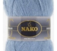 Mohair Delicat 6122 (Голубой джинс) - Mohair Delicat (40 %Мохер,60% Акрил) - Nako - ПРЯЖА - Два сундука