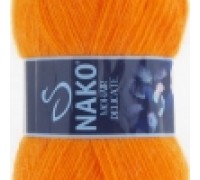 Mohair Delicat  6151 (Апельсин) - Mohair Delicat (40 %Мохер,60% Акрил) - Nako - ПРЯЖА - Два сундука